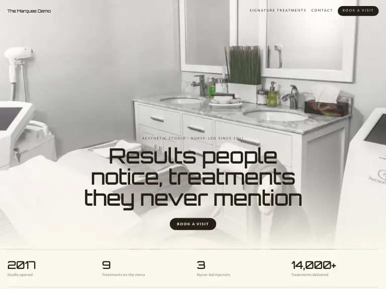 Bloom template preview