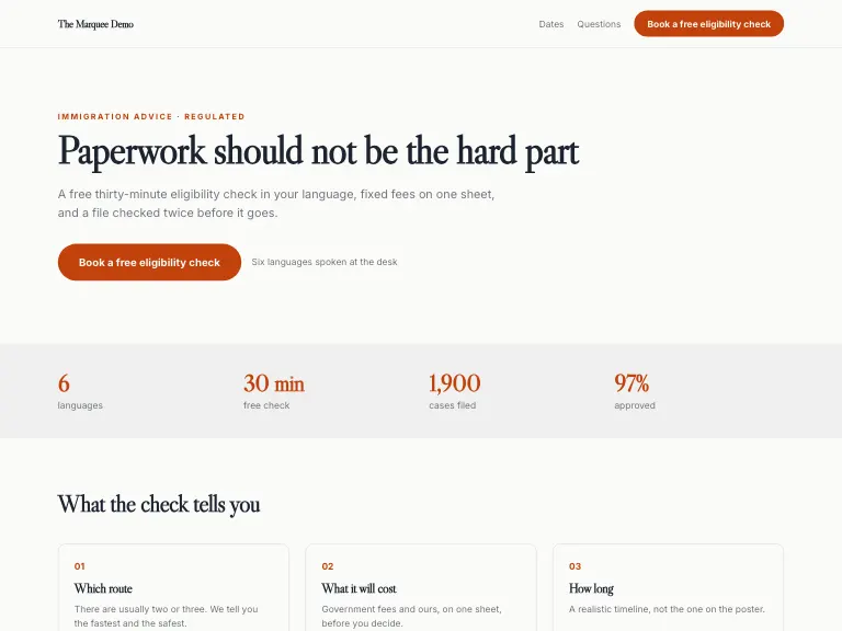 Clearpath template preview